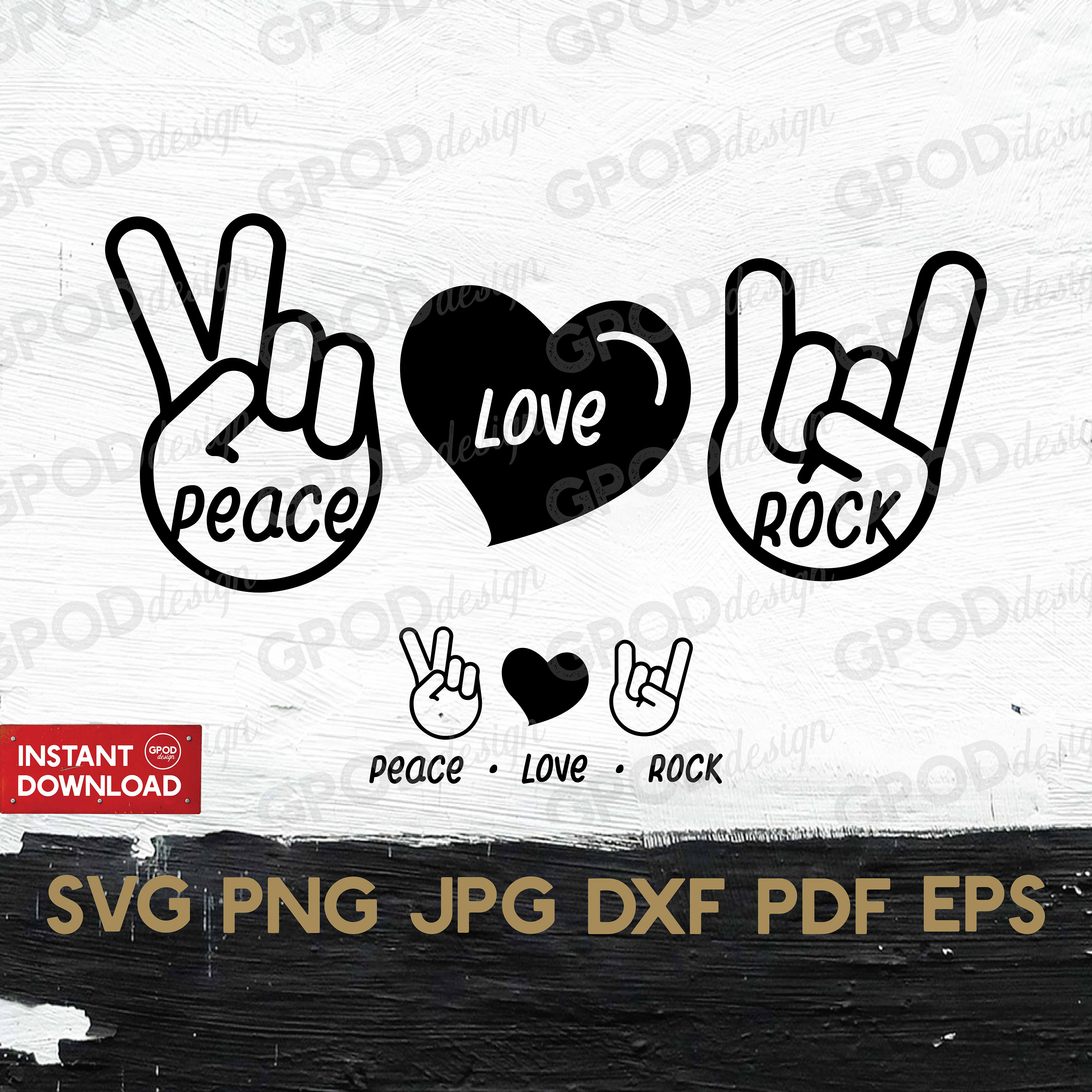 Free Free 146 Hand Peace Love Svg SVG PNG EPS DXF File