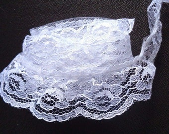 Ruffled Lace, 1+1/4 inch wide select color price for 2 yard