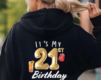 21st Birthday Sweatshirt, Limited Edition 2004 Birthday Shirt, College Style 21st Birthday Gift, 21st Birthday Gift for Her , 21 Hoodie