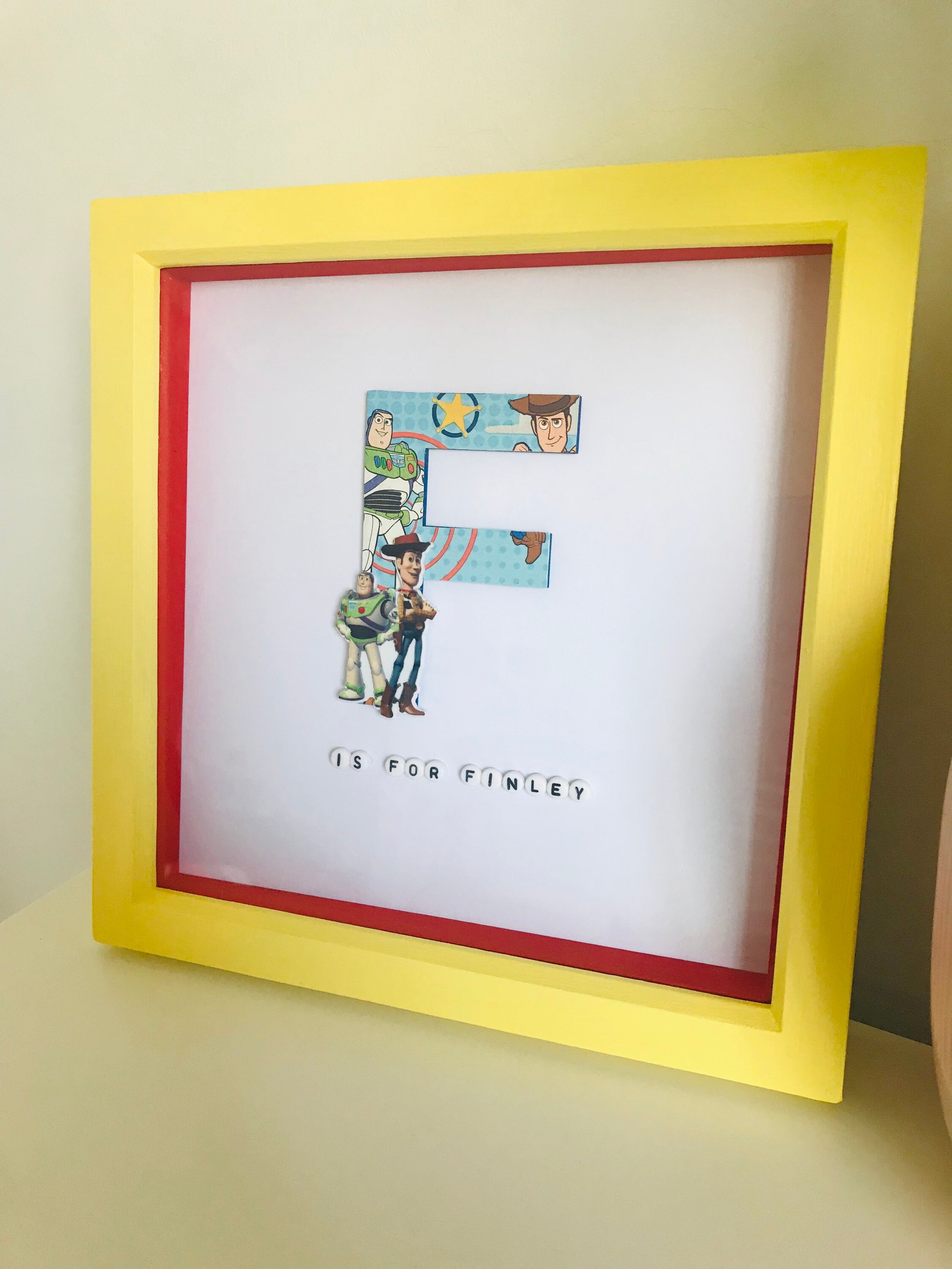Toy Story Frame Personalised Buzz And Woody Frame | Etsy