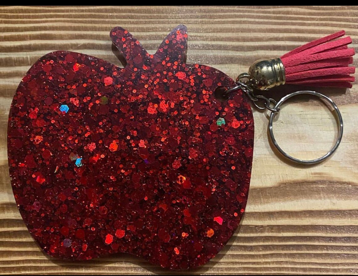 Apple keychain Etsy