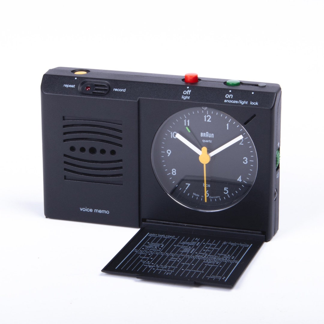 大人上品なおすすめコーデ Memo Voice 314 AB Braun Alarm 1995 Lubs, Dietrich - Clock インテリア時計