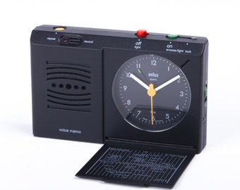 Braun AB 314 Sprachmemo-Wecker - Dietrich Lubs, 1995 - ORIGINALVERPACKUNG