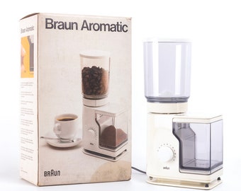 NEU – Braun Kaffeemühle KMM20 – Reinhold Weiss – 1978, Made in Germany