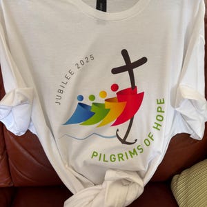 Jubilee 2025 - Pilgrims of Hope. Comes with complimentary jubilee keychain