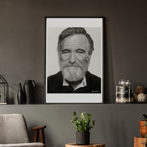 Robin Williams Art Etsy