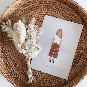 Postkarte - Meine geliebte Tochter