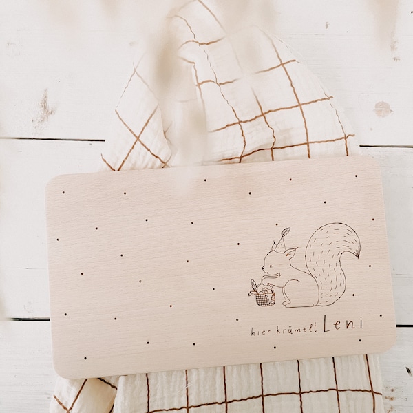 Squirrel | wooden boards