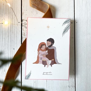 Postkarte - gesegnete Weihnachten