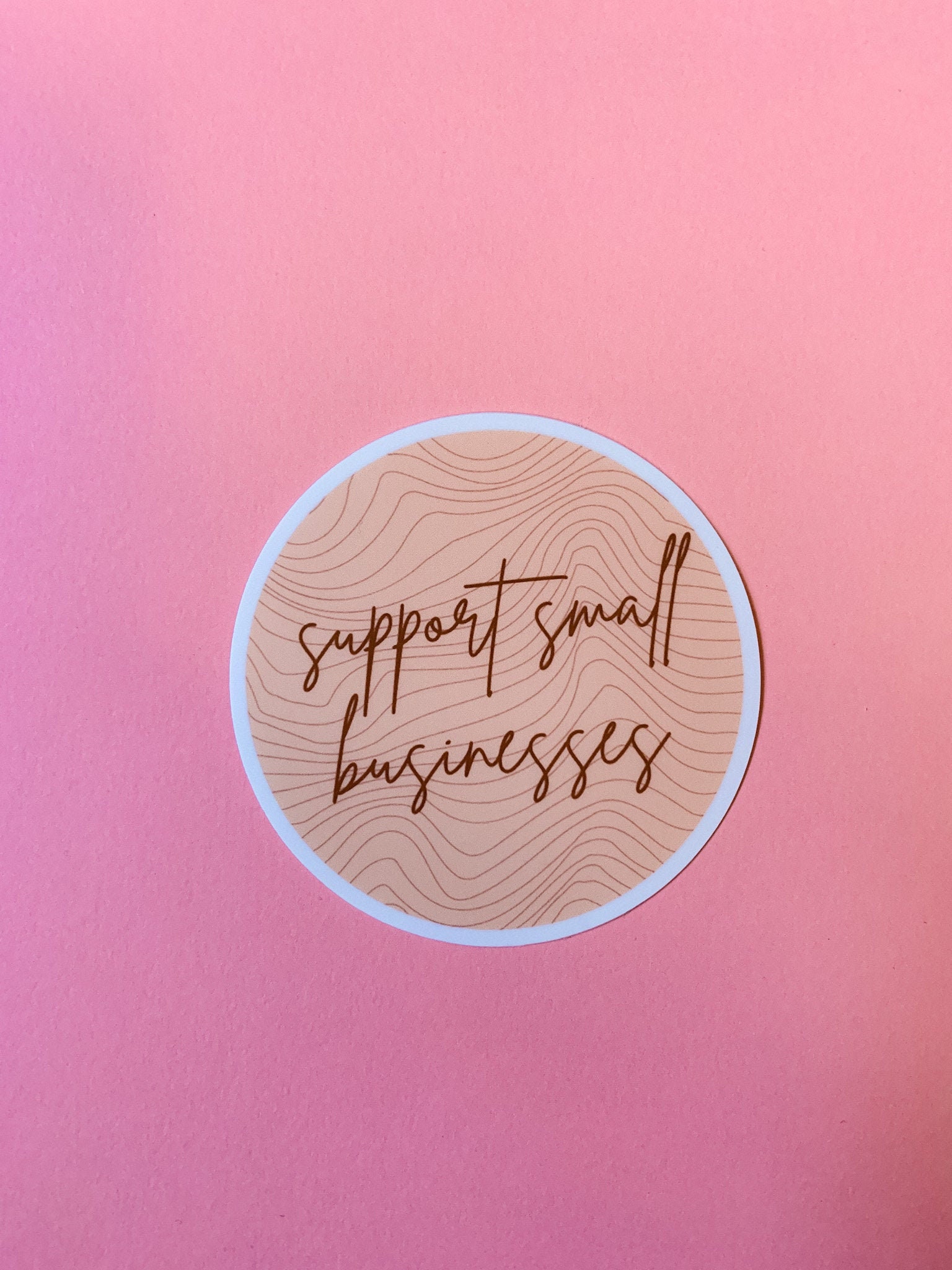 Support Small Businesses Sticker / Gift for Small Biz Owner Etsy