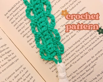 Bookmark Crochet Pattern / PDF Download / Gift for Book Lover / DIY Bookmark