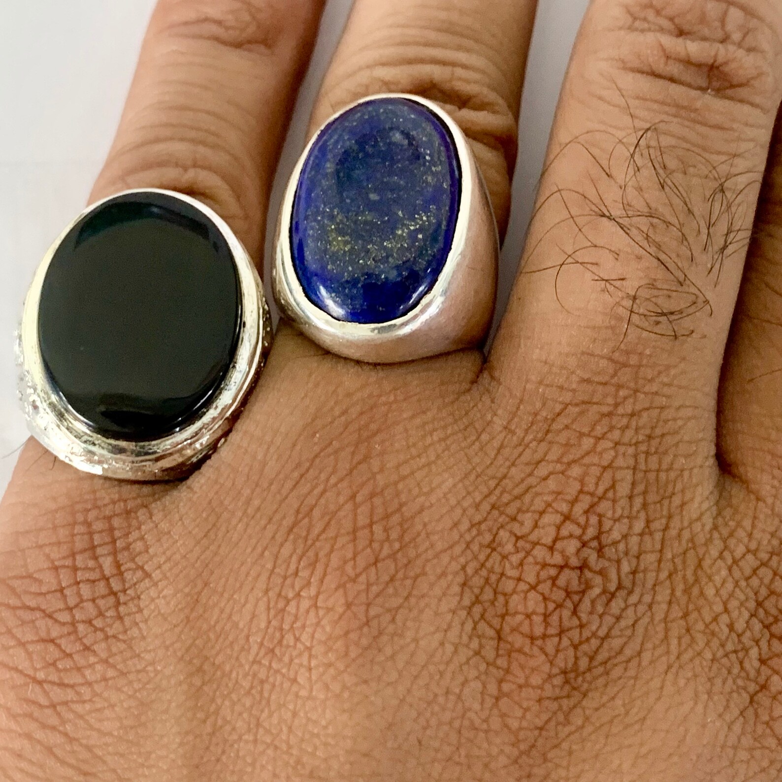 Mens Aqeeq Ring Yemeni Aqeeq Rings Black Aqeeq Engraved Etsy