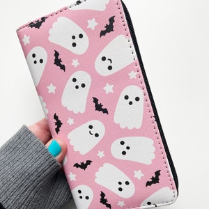 Ghost Bat Pink Wallet