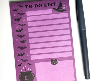 Witchy Sticky Notepads- 2 pack
