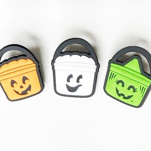Boo Bucket PVC Lapel Pins