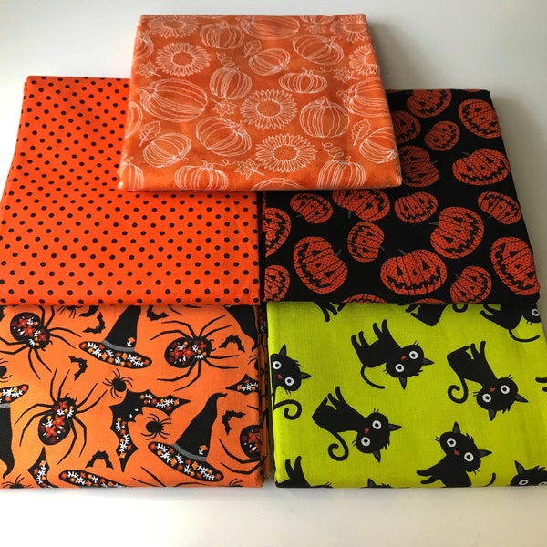 Halloween Fabric by the Yard Cotton Etsy