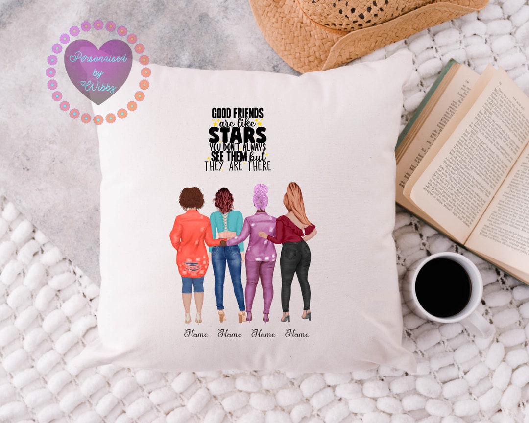 Friendship Cushion Best Friend Personalized Cushion Etsy UK