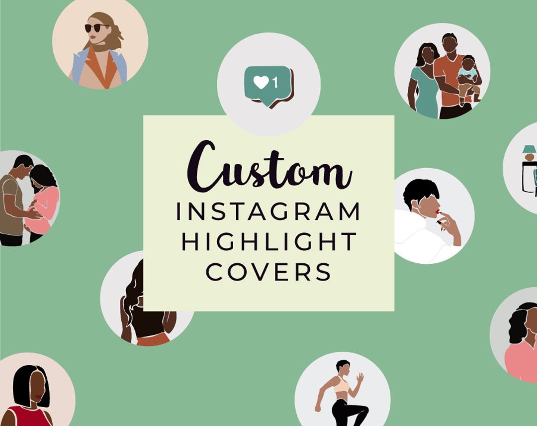 Custom IG Highlights Custom Instagram Highlight Covers Custom Instagram