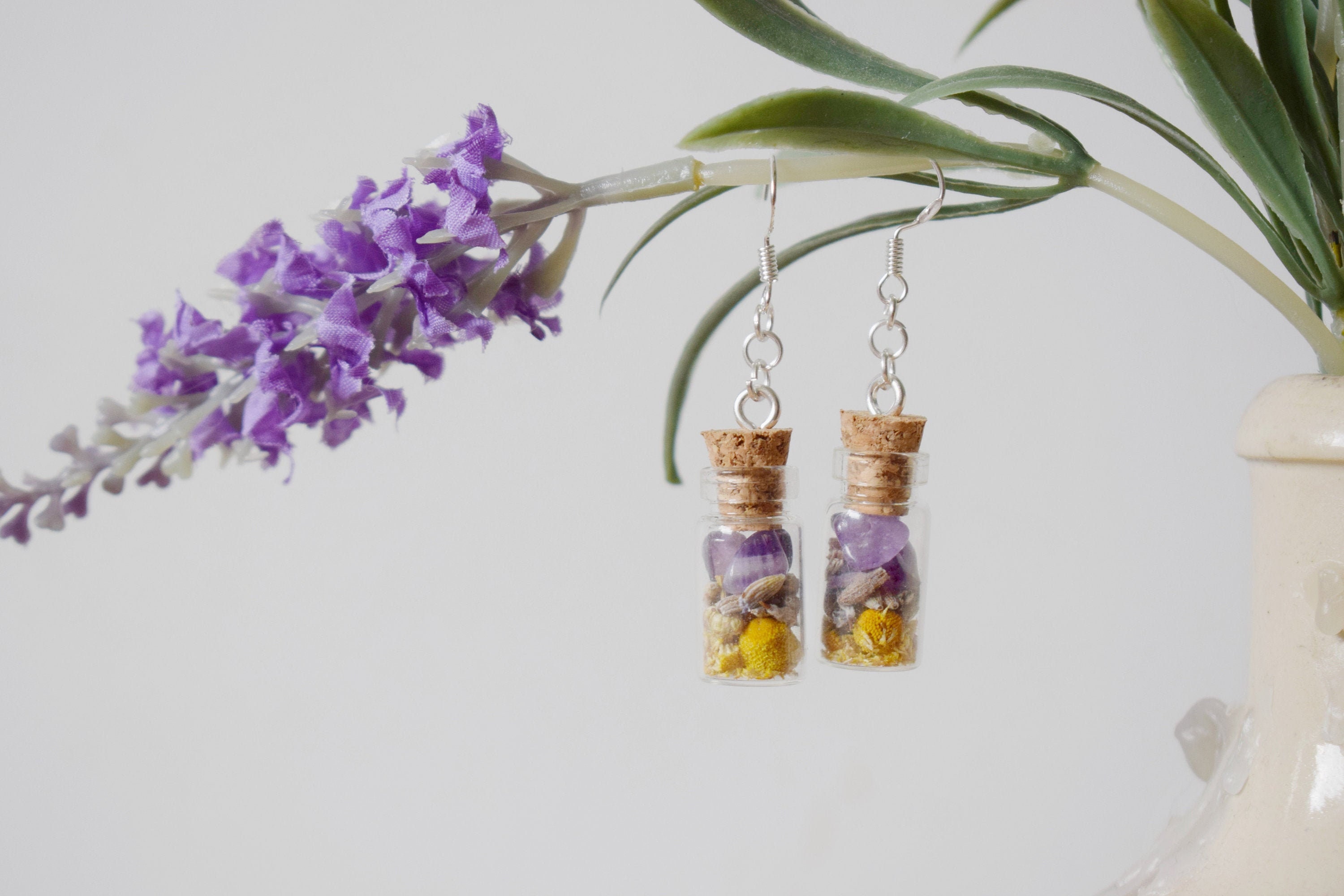 Spell Jar Earrings for Different Magical Purposes