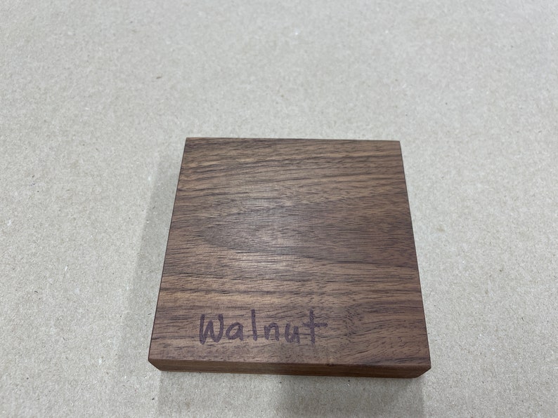 Hardwood Samples | White Oak | Cherry | Walnut | Maple - Etsy