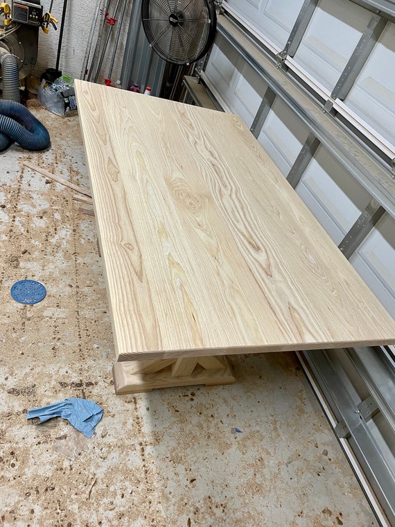 Ash wood sales table top