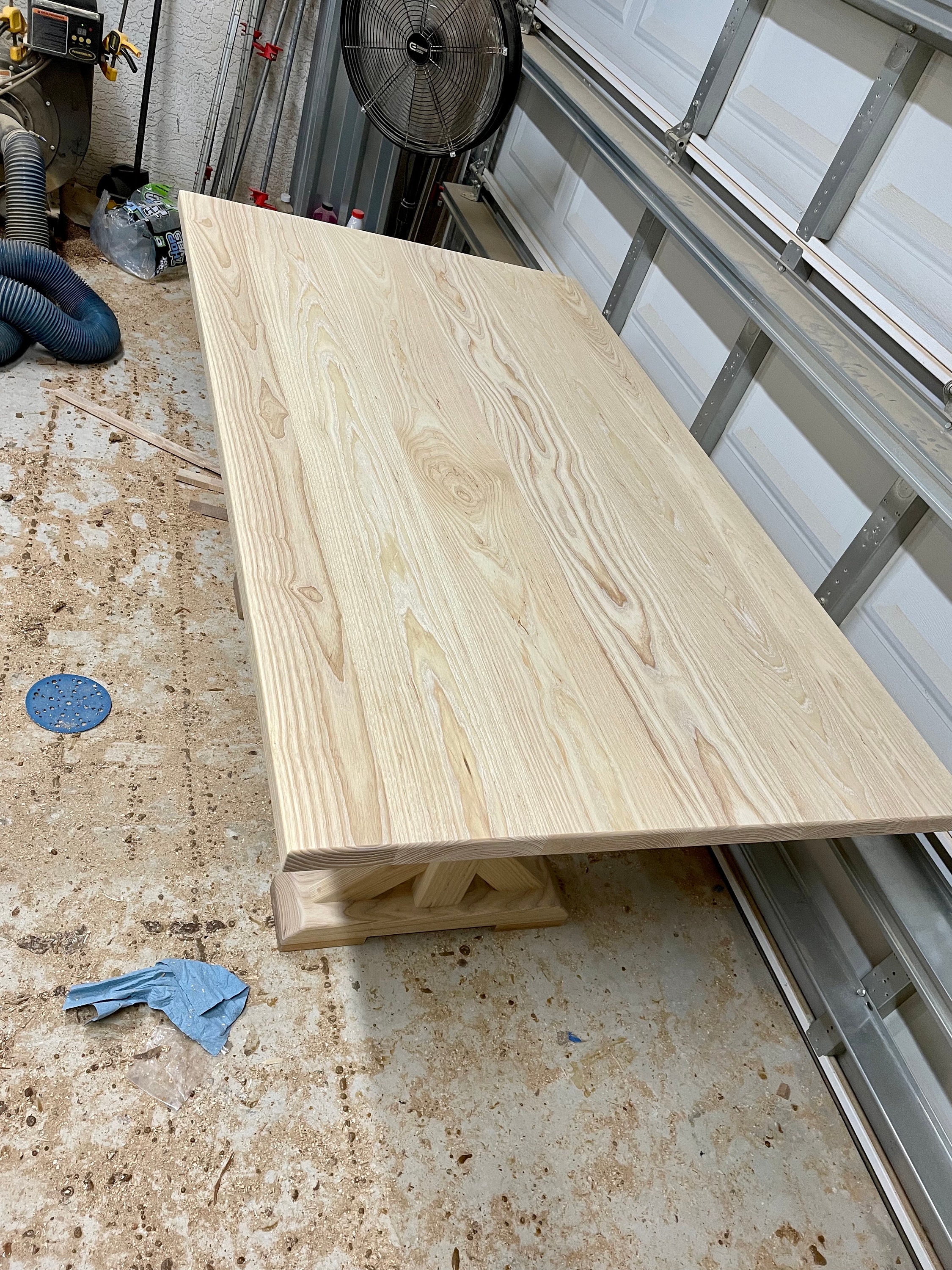 Solid Ash Wood Table Tops Ash Desk Tops Custom Made to Order