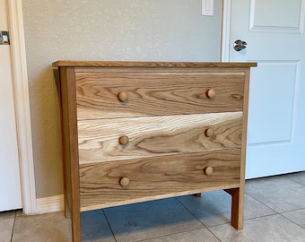 Solid White Oak Dresser | Shaker Dresser | Solid Walnut | Solid Cherry | Solid Maple