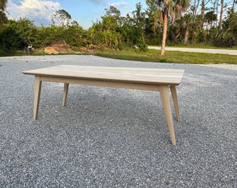 Mid Century Modern | Solid Ash | Dining Table | Handmade Table | Custom Table