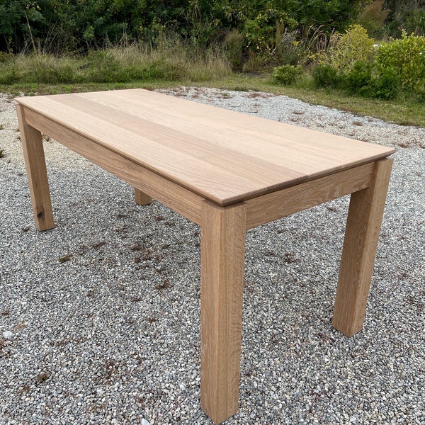 White Oak Kitchen Table - Etsy