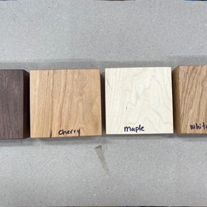 Hardwood Samples | White Oak | Cherry | Walnut | Maple