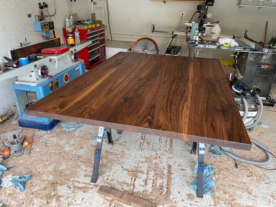 Black Walnut Table Top, Custom Made