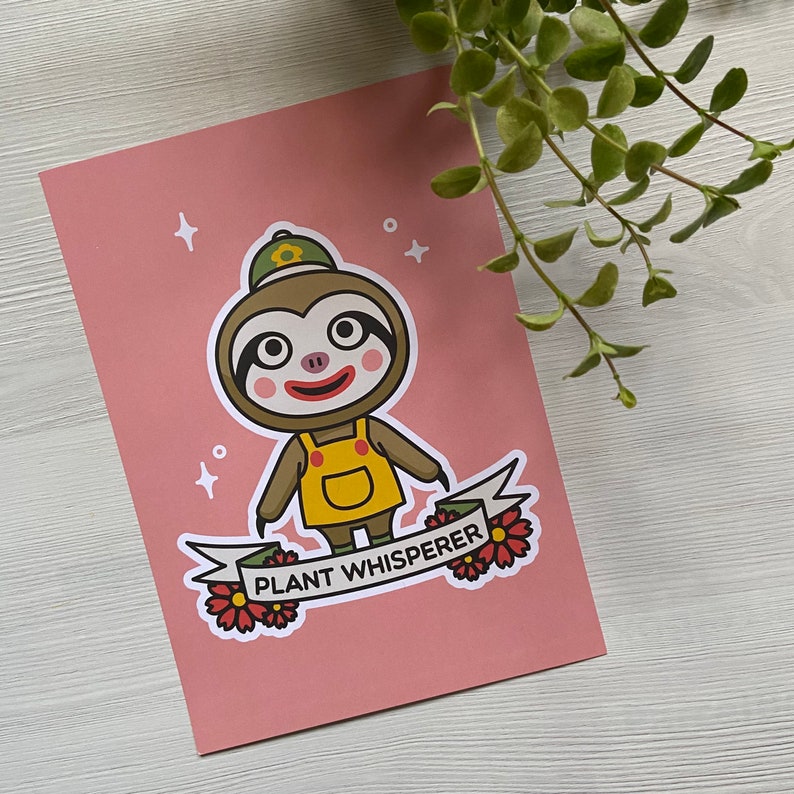 Leif Animal Crossing A5 Print image 2