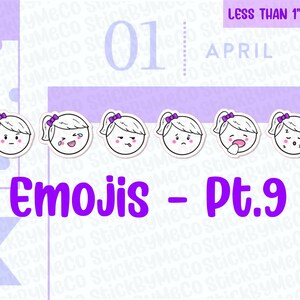 Autocollants Emoji Planner Partie 9, Autocollants Emoti, Autocollants Emoji, Autocollants Sentiment, Autocollants Emotion, Autocollants Planificateur
