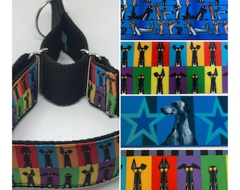 Greyhound  Martingale   2” for walking handmade