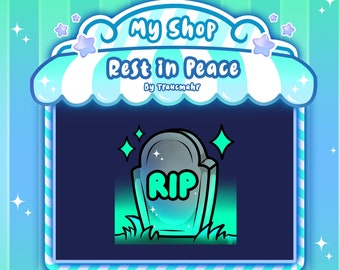 Ruhe in Frieden RIP Emote für Twitch, Discord, Mixer und mehr !