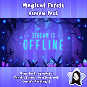 Spooky Halloween Stream Package Overlay Panels Alerts Scenes Etsy