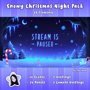 Spooky Halloween Stream Package Overlay Panels Alerts Scenes Etsy