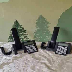 vintage Bang & Olufsen beocom 2500 1600 HAC telefono grigio argento raro design danese anni &#39;90 Y2K pomo beo