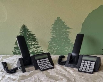 Vintage Bang & Olufsen Beocom 2500 1600 HAC Telephone Gray Silver 