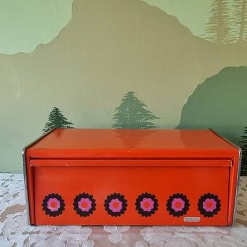 Brabantia Vintage 70's Bread Box/bin Brabantia Retro Etsy