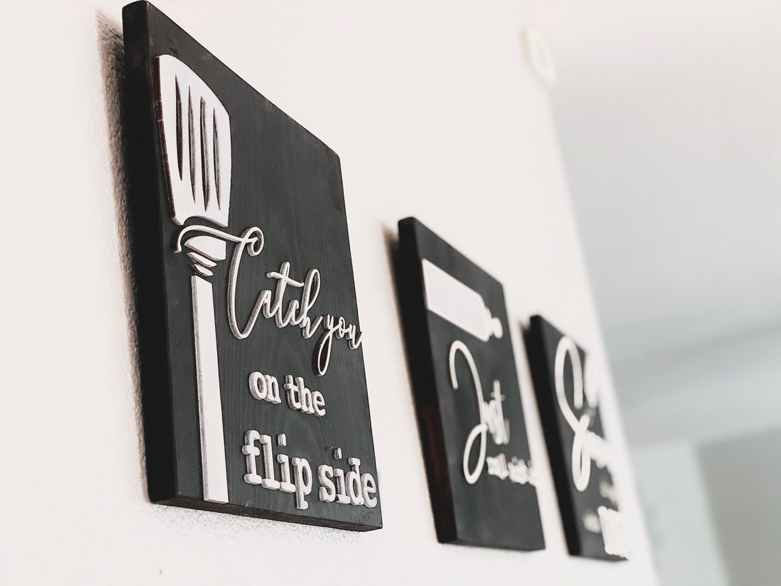 Kitchen Wall Decor / Wall Frame / Kitchen Wall Hanging / Wall Etsy