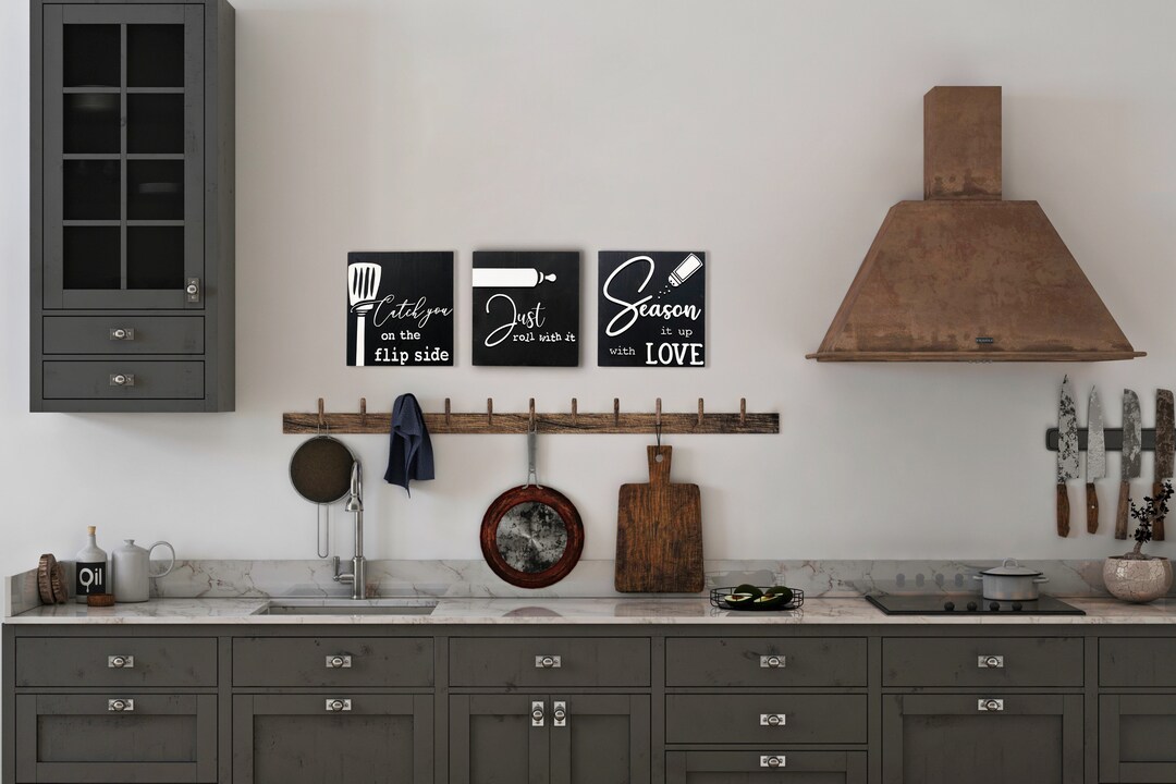 Kitchen Wall Decor / Wall Frame / Kitchen Wall Hanging / Wall - Etsy