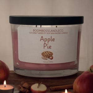 Apple Pie 3 Wick Candle