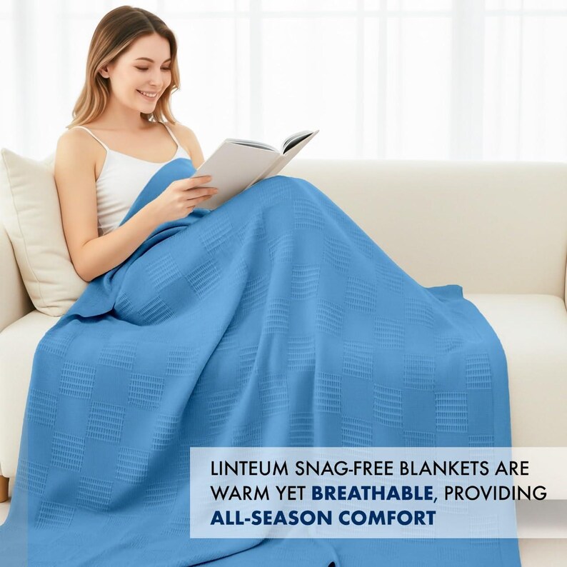Snag Free Thermal Blankets 100% Cotton image 13