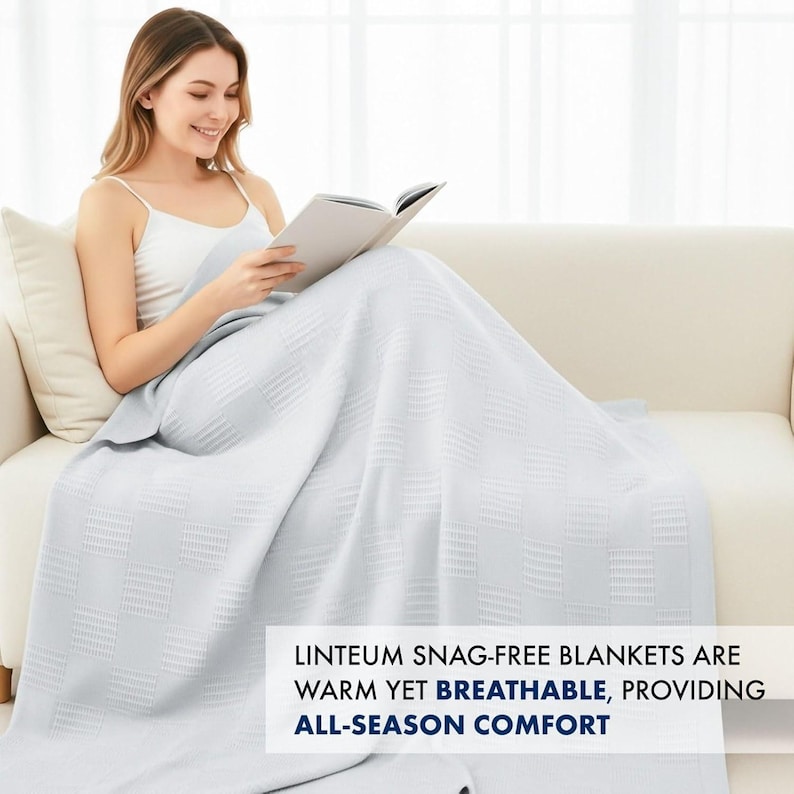 Snag Free Thermal Blankets 100% Cotton image 4
