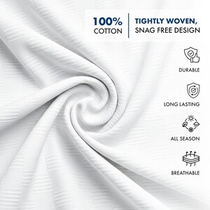 Snag Free Thermal Blankets 100% Cotton image 5