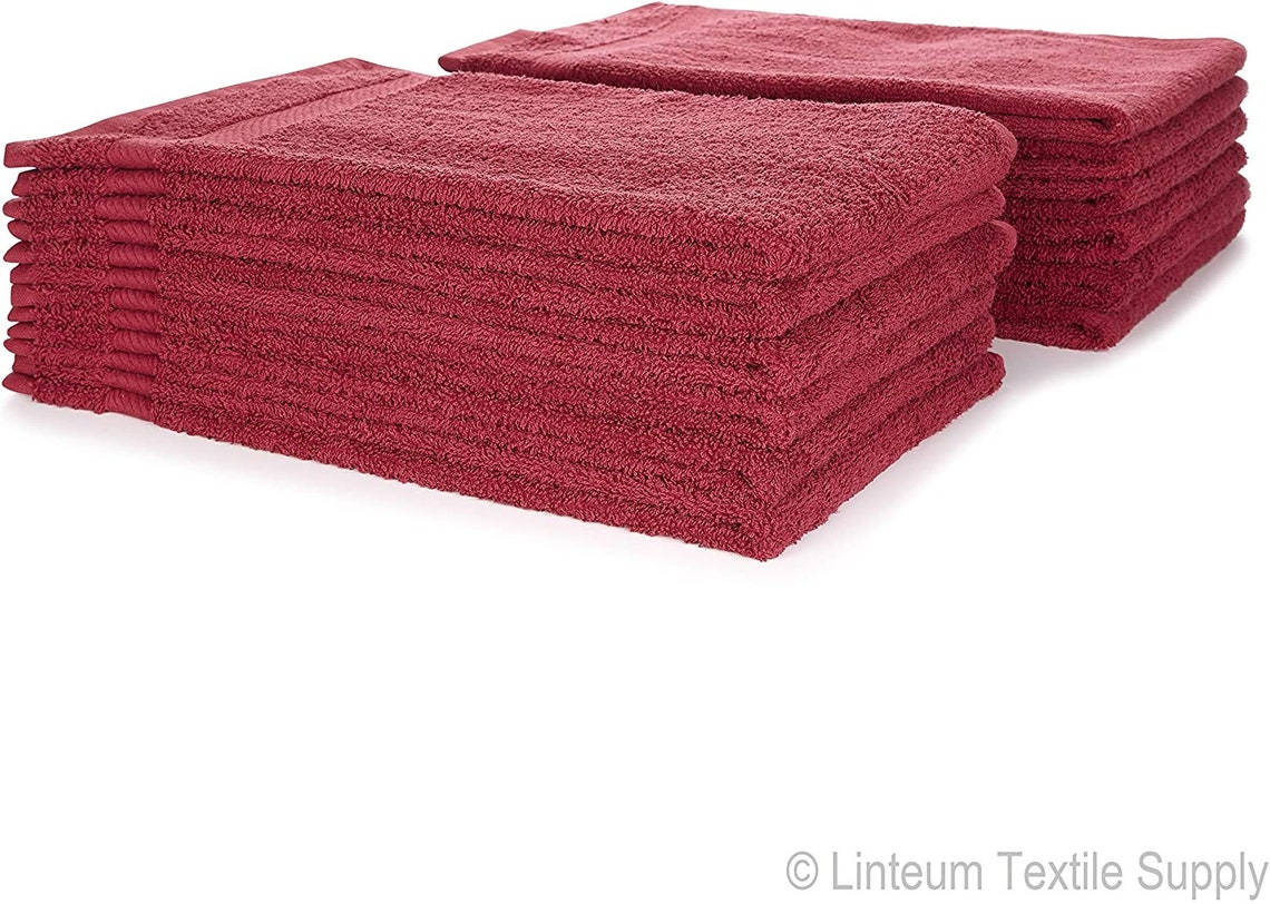 12pack 16x27 In 4 Lb Luxury Hand Towels 100 Cotton Etsy