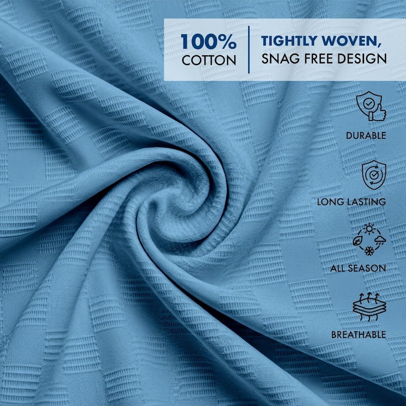 Snag Free Thermal Blankets 100% Cotton image 16