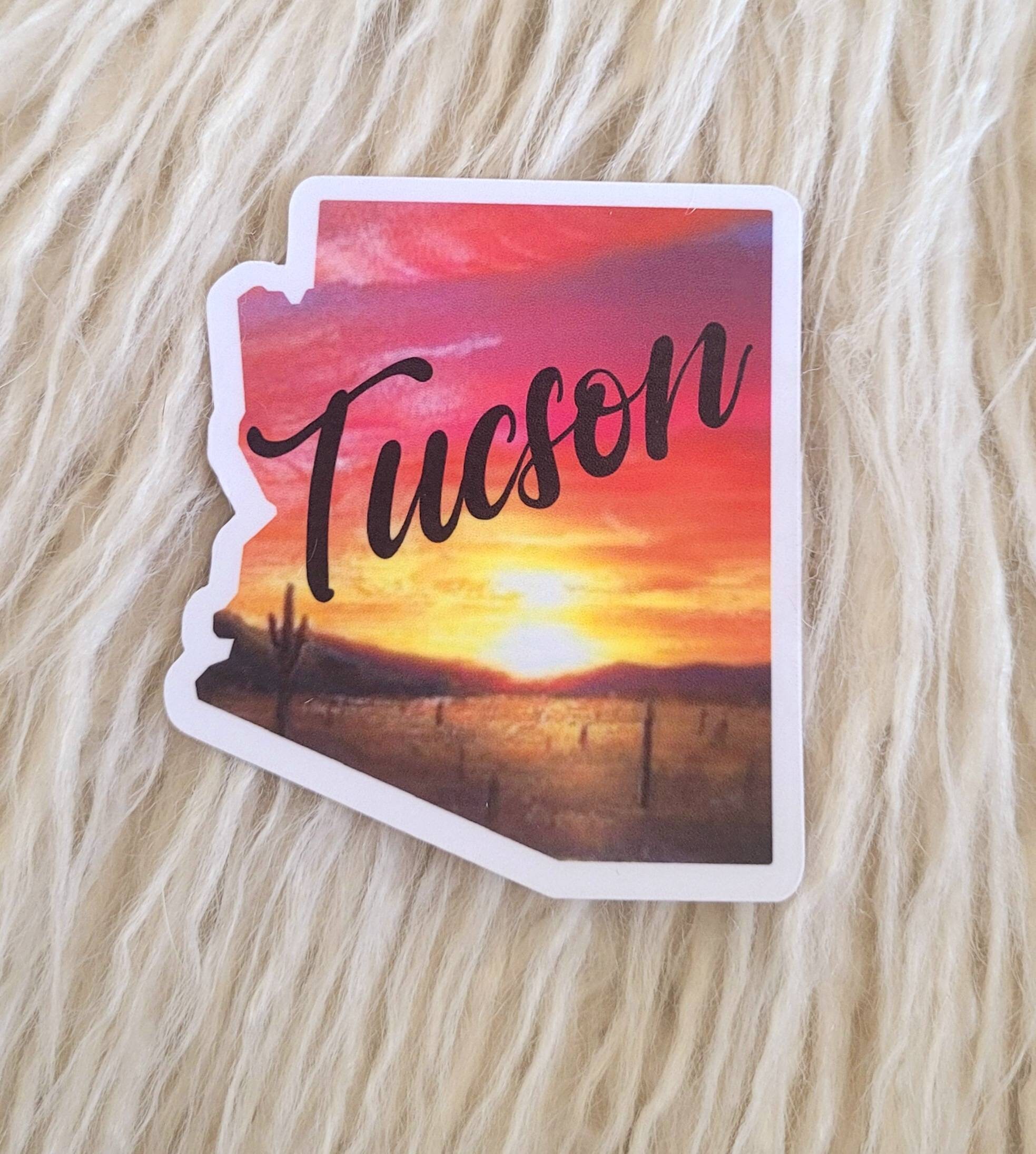 Tucson Sticker Tucson Sticker Collection I love Tucson U Etsy