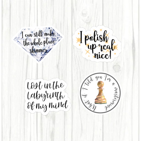Taylor Swift Stickers: The Rep Collection - Silhouette Swftie